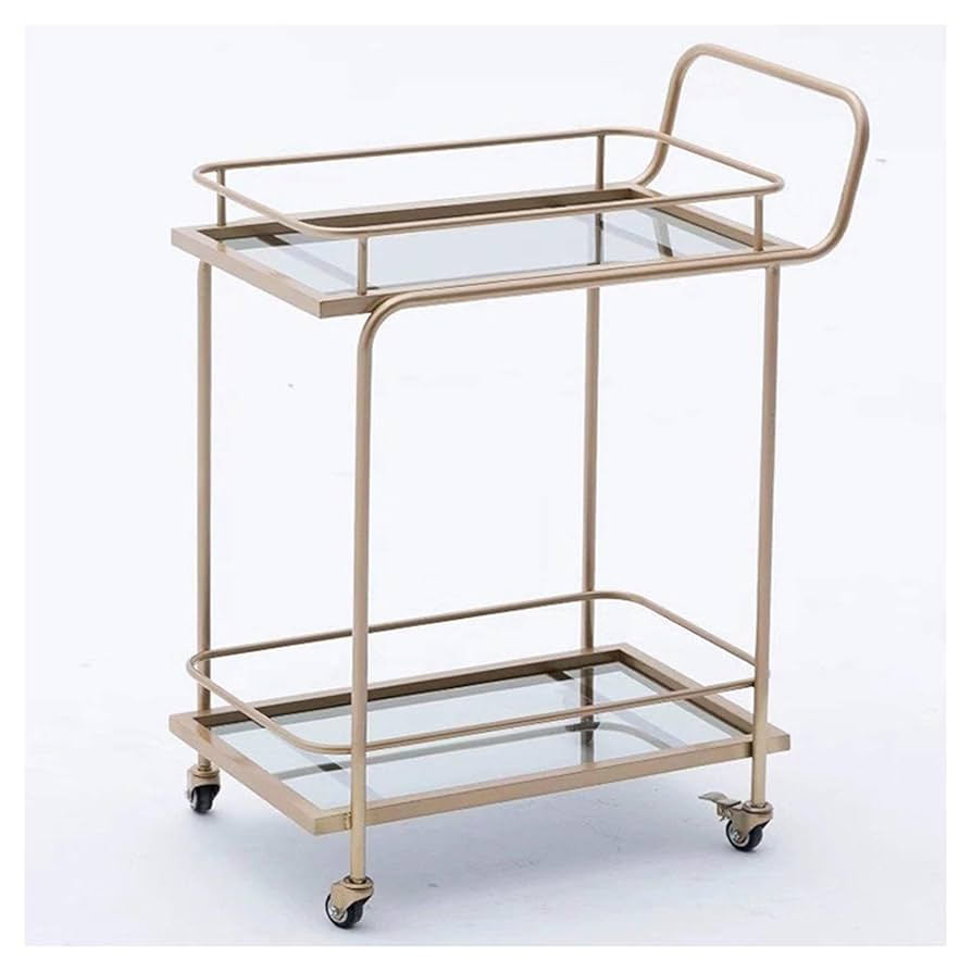 サービングトローリー/キッチンカート/ワインワゴン Amazon.co.jp: 段ローリング サービング カート キッチン カート